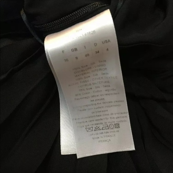 CHRISTIAN DIOR PLEATED ONE SHOULDER DRESS - Picture 6 of 7